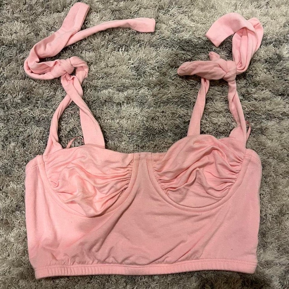 Pink adika top